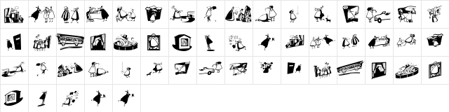 BadCircumstances Regular  glyph index