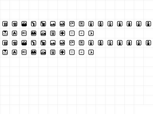 SEPTEMBER 11 ICON Regular  glyph index