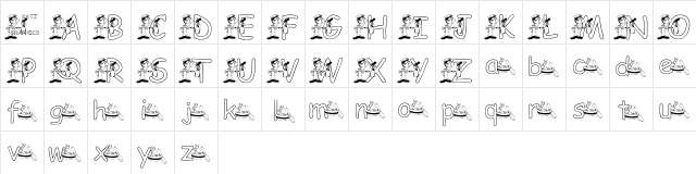 KG CHICKEN SOUP Regular  glyph index