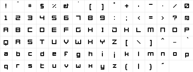 Azertype-Regular Regular  glyph index