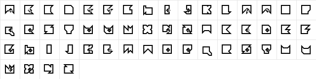 dmf studio klinik dekan 01 Regular  glyph index