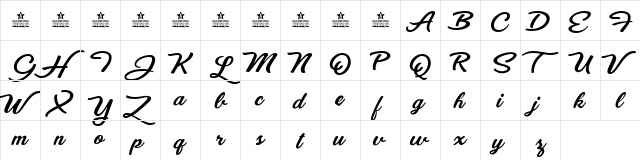 Eyes Wide Open Personal Use Regular  glyph index