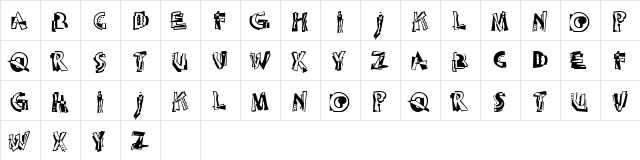 Abstract LT Regular Regular  glyph index