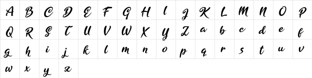 Golden Ranger Golden Ranger  glyph index