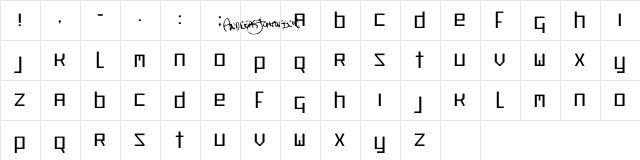Pulsate Pulsate  glyph index