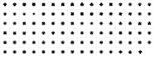 Ovulution I Nucleus Regular  glyph index