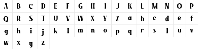 Painkiller - Demo Regular  glyph index