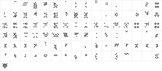ThisSmackyAlias Medium  glyph index