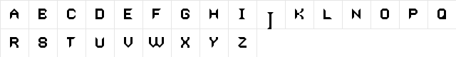 4bee Regular  glyph index