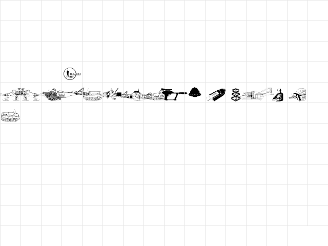 Anderson UFO Regular  glyph index