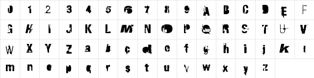 RvD_TRAKTORFAHRER Regular  glyph index