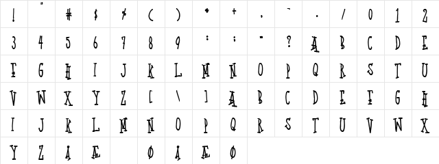 Quoted Positivity Regular  glyph index