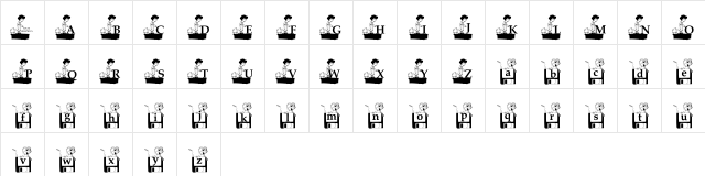 EEK!_KG Regular  glyph index