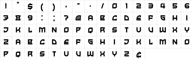 Whether Book Regular  glyph index
