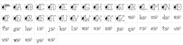 KGMSKAT Regular  glyph index