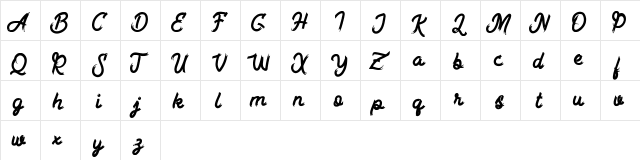 Alkilri FREE Regular  glyph index