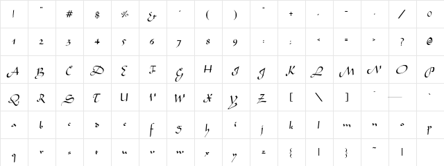 Arabian-Normal Regular  glyph index