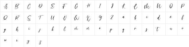 Acrosmyth Free Regular  glyph index