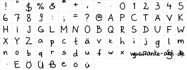 zladdi Regular  glyph index