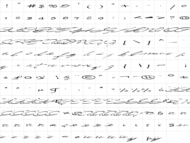 CountryLove3 Regular  glyph index