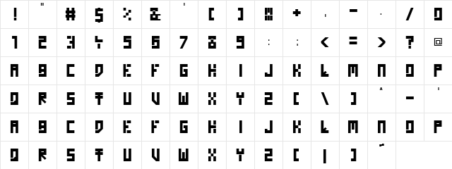 Homo Novis Regular  glyph index