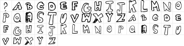 Whitney2 Regular  glyph index