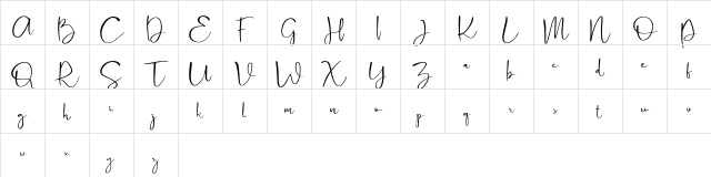 Cattus Free Regular  glyph index