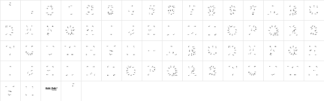 0Pointe-AFaire Regular  glyph index