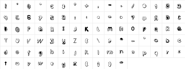 franks underwear Regular  glyph index