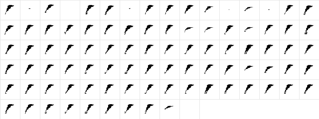 efEMERGENCY CALL 119  glyph index