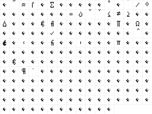 CallTwo-RegularExp Regular  glyph index