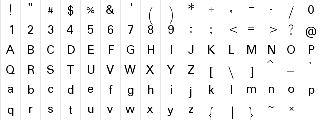 Lanna Alif Regular  glyph index