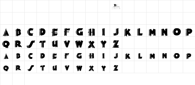 Grauman Regular  glyph index