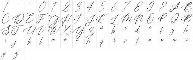 Polarise Regular  glyph index