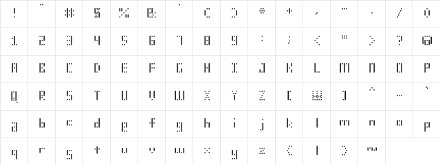 SMdot12y SMdot12y  glyph index