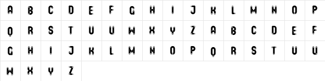 Dowry Elegant Regular  glyph index