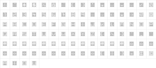 back to heavy coat fat ground_quad Regular  glyph index