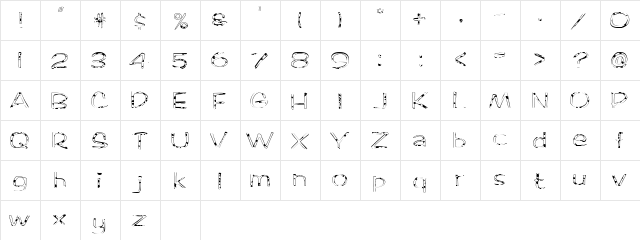 FZ HAND 2 SPOTTED Normal  glyph index