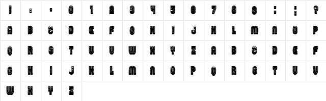 Password Filled Regular  glyph index