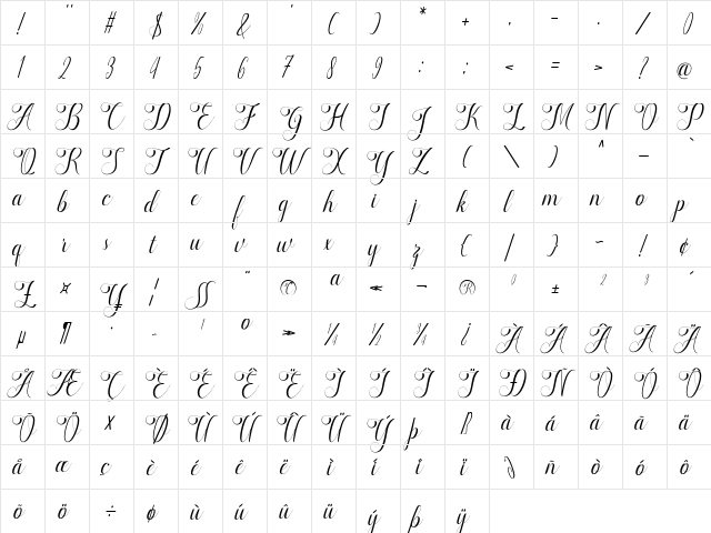 marketing art desing  glyph index