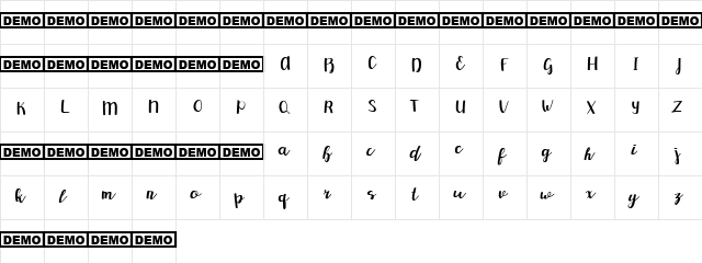 Redbus Regular  glyph index