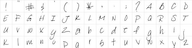 Deserae Plain Regular  glyph index