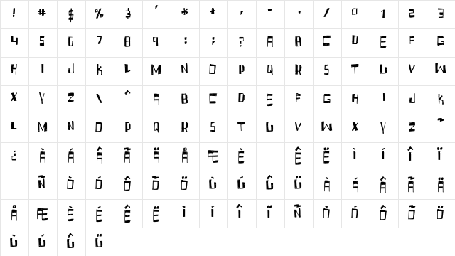 Fruity Drink Carbonated  glyph index