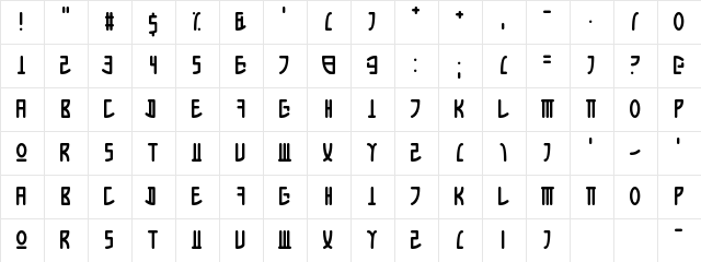 Apple Korea Regular  glyph index