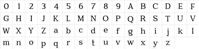 Quantik-Personal-Use-Only Regular  glyph index