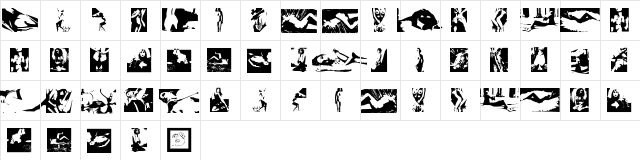 Abstractions Regular  glyph index