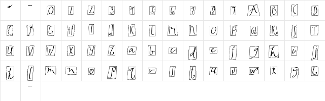 2Peas Sugarplums 2Peas Sugarplums  glyph index