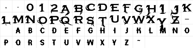 Hipotesis Free Personal Use Regular  glyph index