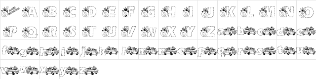 KG NYC Normal  glyph index