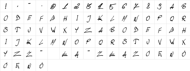 Momentum Regular  glyph index